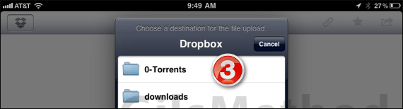 Download torrents ipad dropbox3