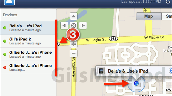 Find Your iPad with MobileMe Online