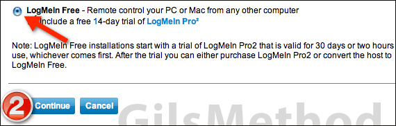 Login remote connection ipad logmein a