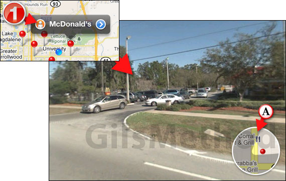 Google maps search street view 1