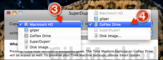Backup your mac superduper b