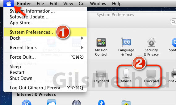How to change scrolling mac os lion