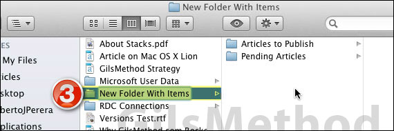 How to group folders mac os lion a