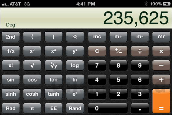 Iphone advanced calculator2