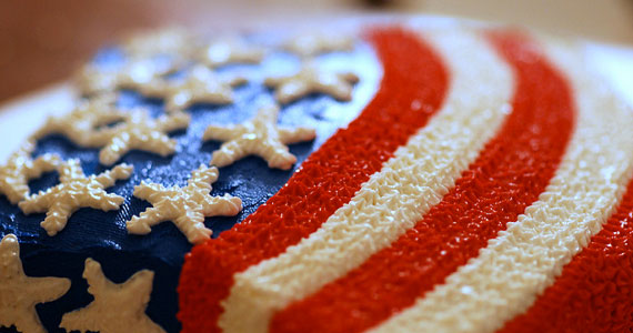 July 4 wallpapers patriotic cake