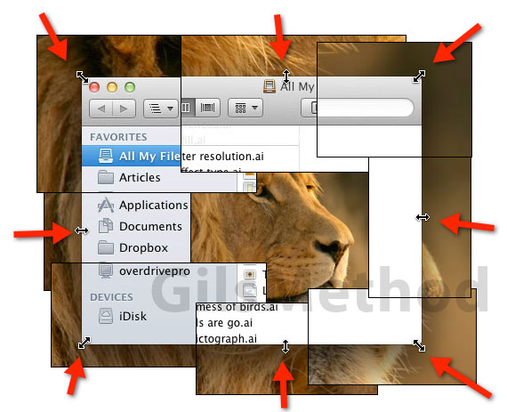 Resize mac os lion windows from any edge