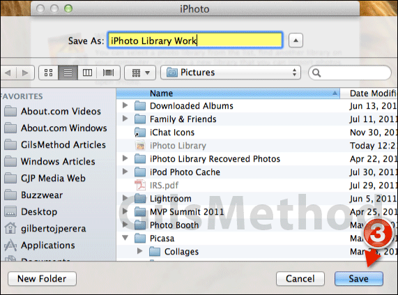 Create new library iphoto a