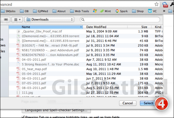 How to change default download folder chrome b