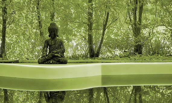 Weekly wallpaper national relaxation day zen buddha