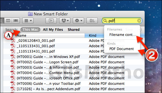 Create smart folders mac os x a