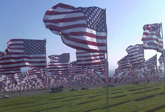 September 11 wallpapers 3 thousand flags